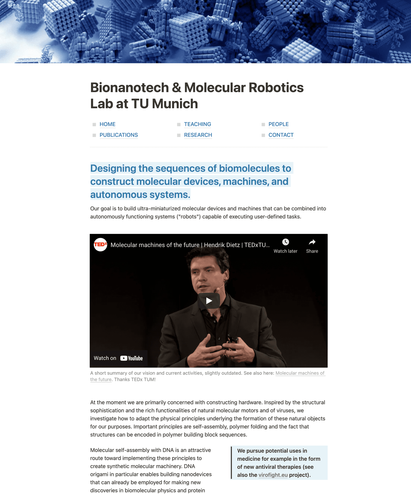 Notion based lab website